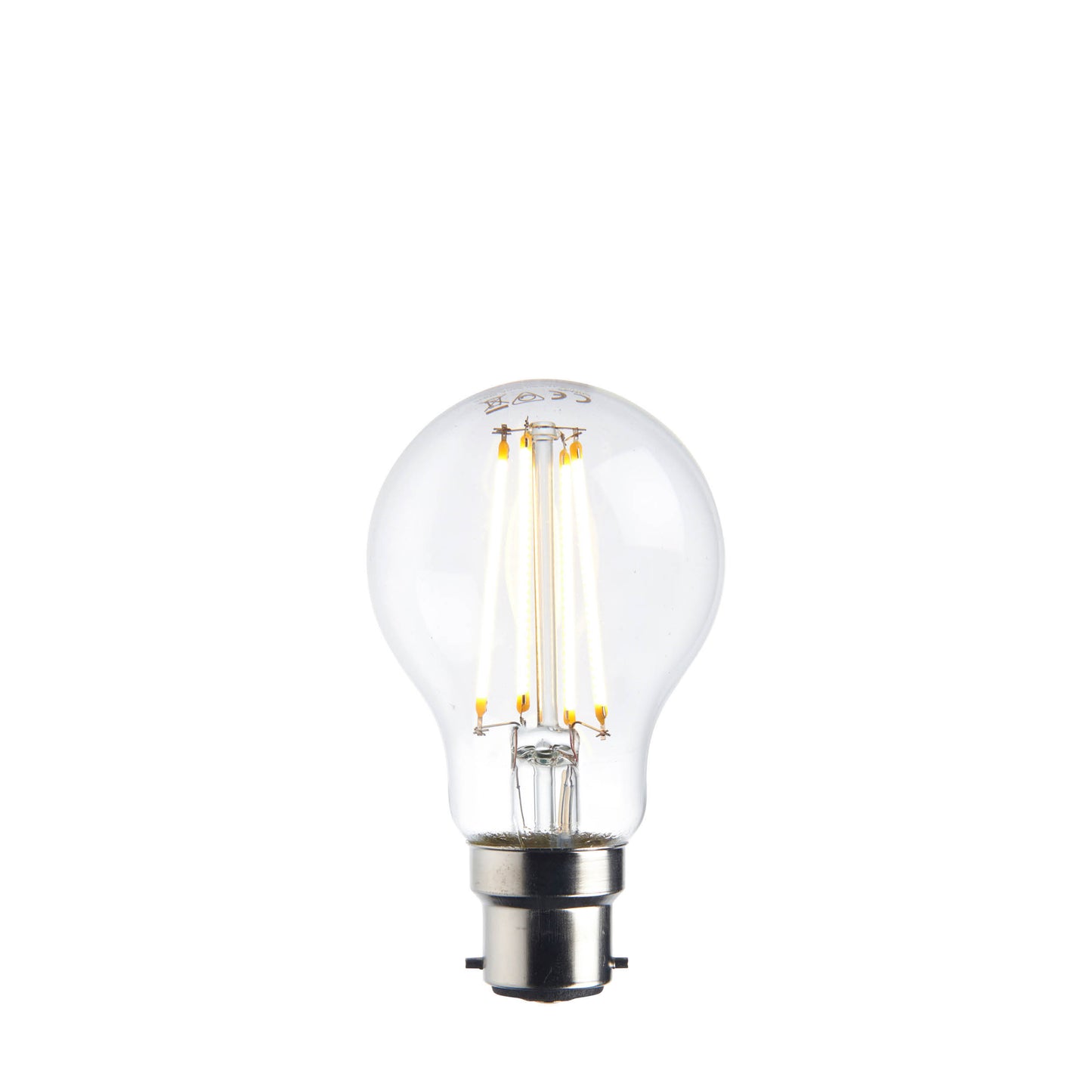 B22 LED Filament GLS Clear glass – Clear