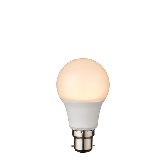 Essentials B22 LED GLS Warm White – Clear
