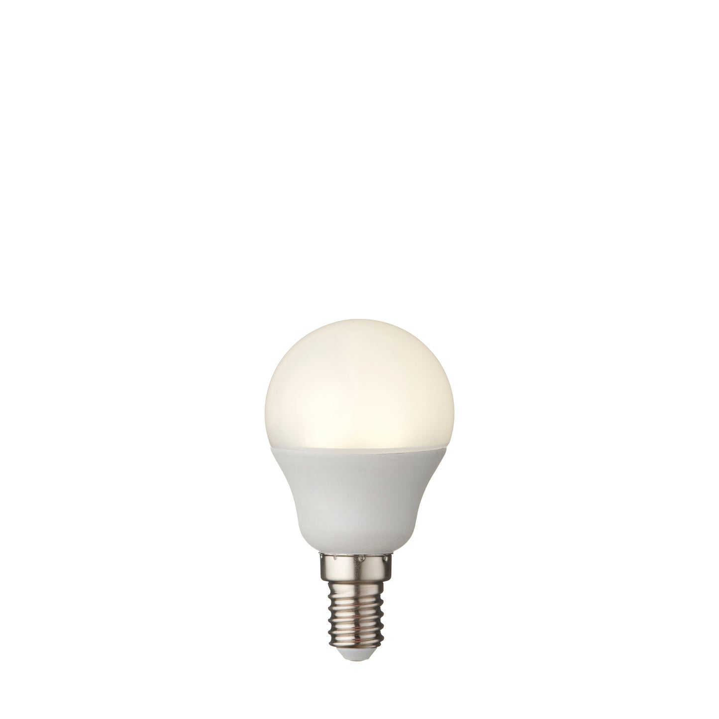 Essentials E14 LED Golf Cool White – Clear