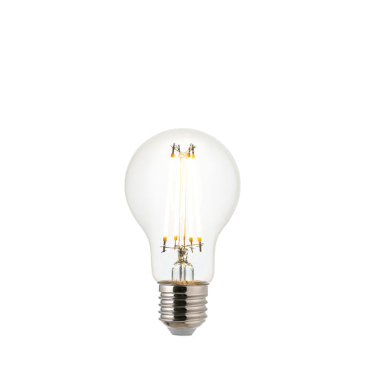 Ultra Efficient E27 LED Filament GLS Warm White – Clear