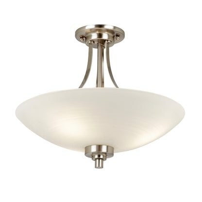 Welles Ceiling Lamp Satin Chrome – Chrome