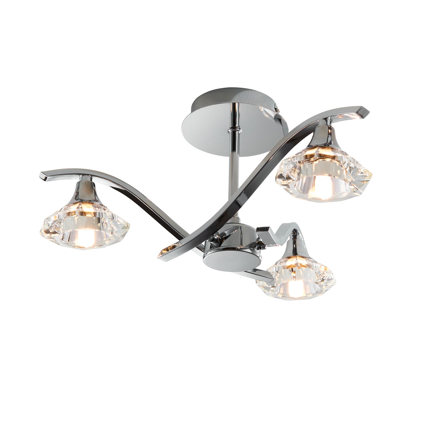 Langella 3 Ceiling Lamp – Chrome