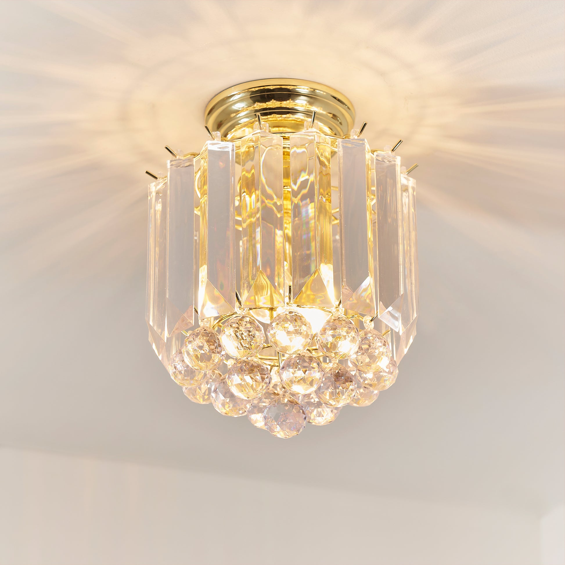 Fargo Ceiling Lamp Brass – Brass