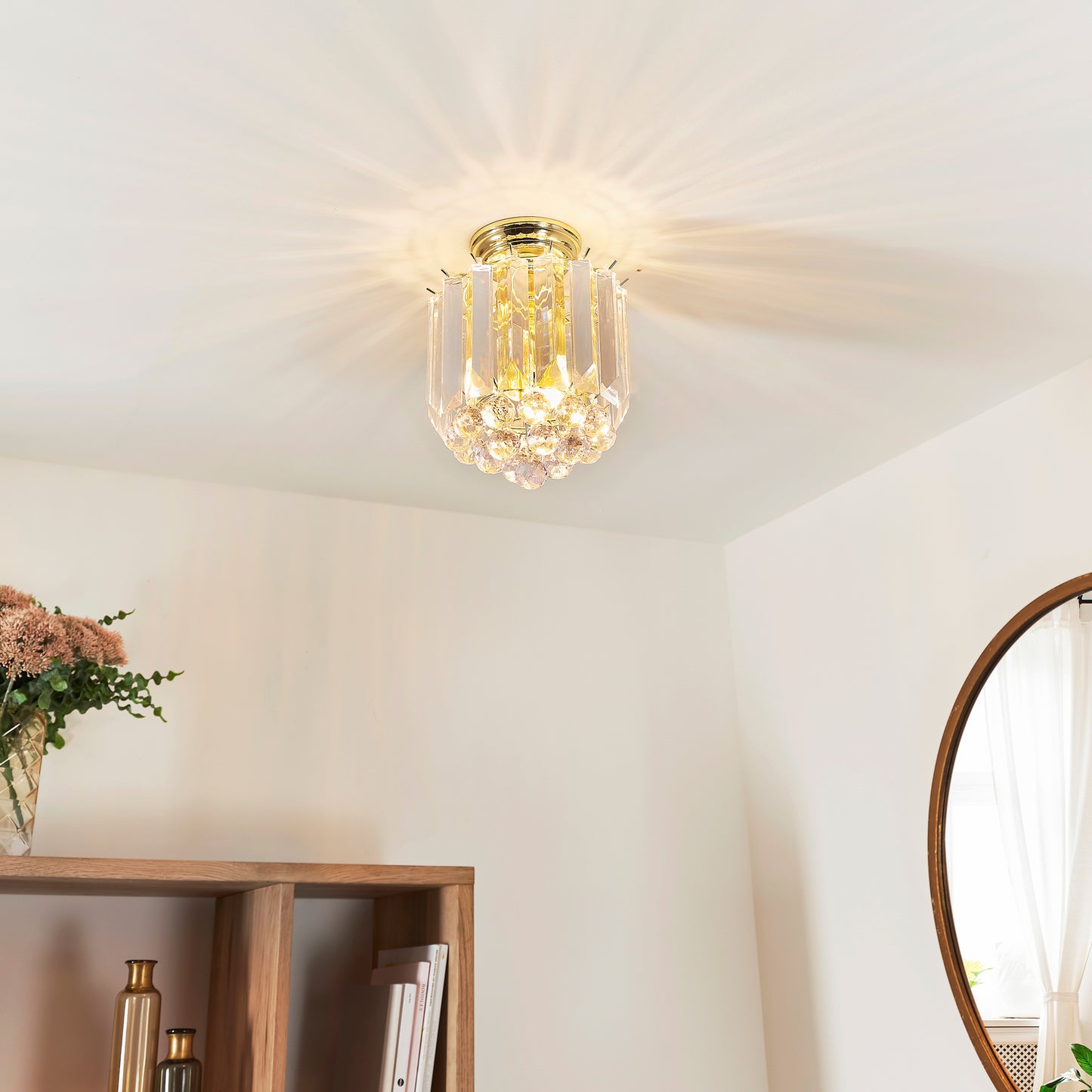 Fargo Ceiling Lamp Brass – Brass
