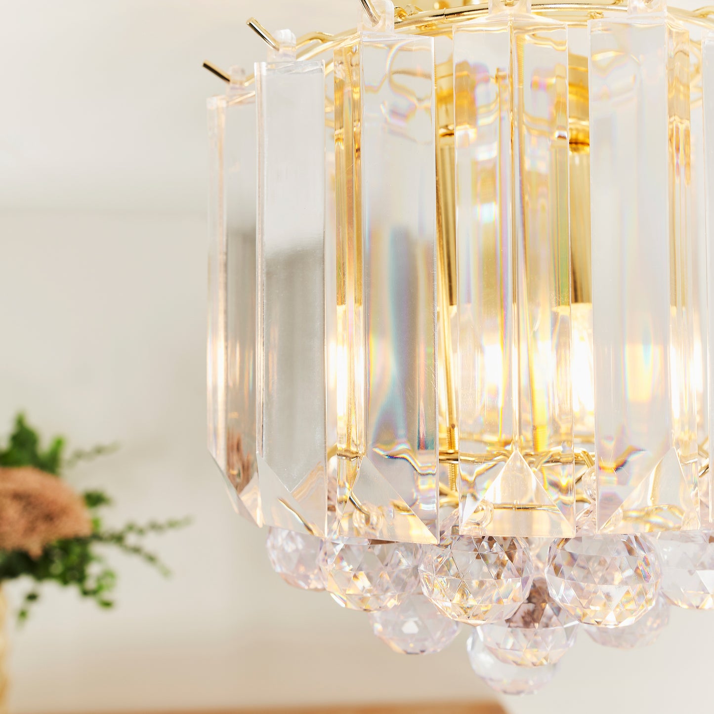 Fargo Ceiling Lamp Brass – Brass