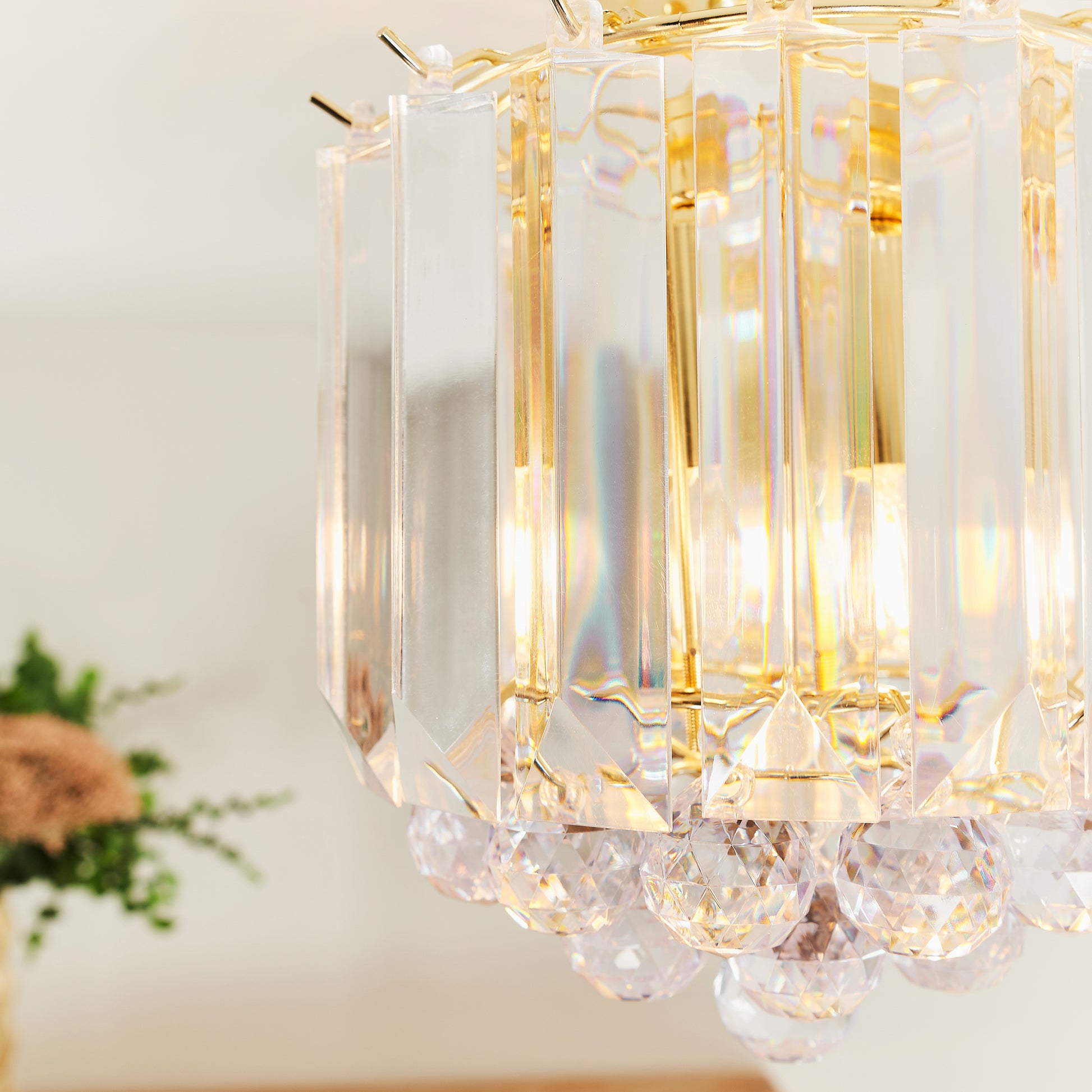 Fargo Ceiling Lamp Brass – Brass