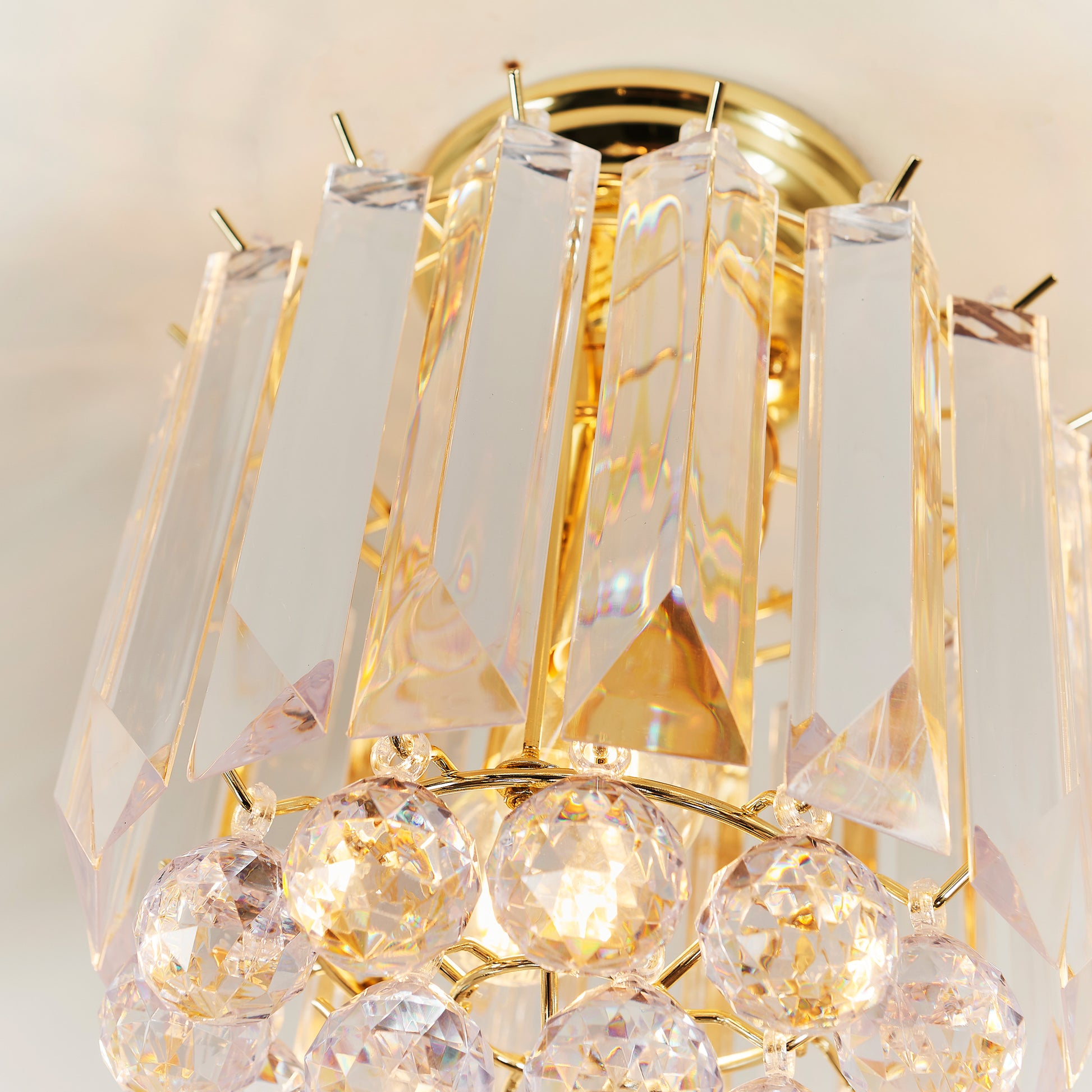 Fargo Ceiling Lamp Brass – Brass