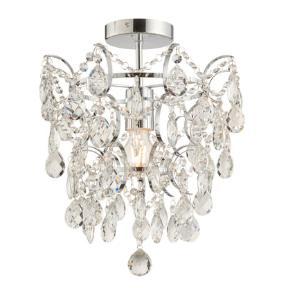 Alisona Bathroom 1 Ceiling Light – Chrome
