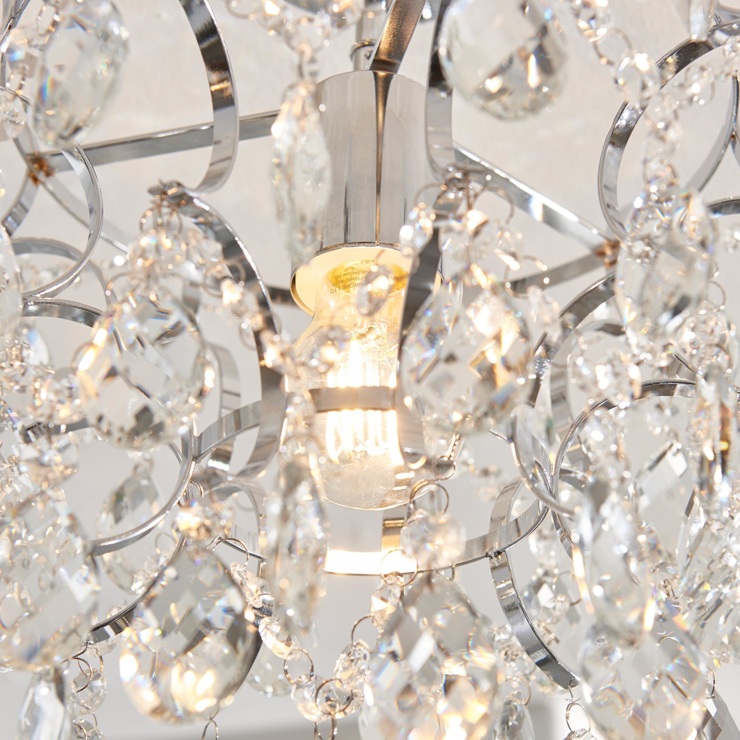 Alisona Bathroom 1 Ceiling Light – Chrome
