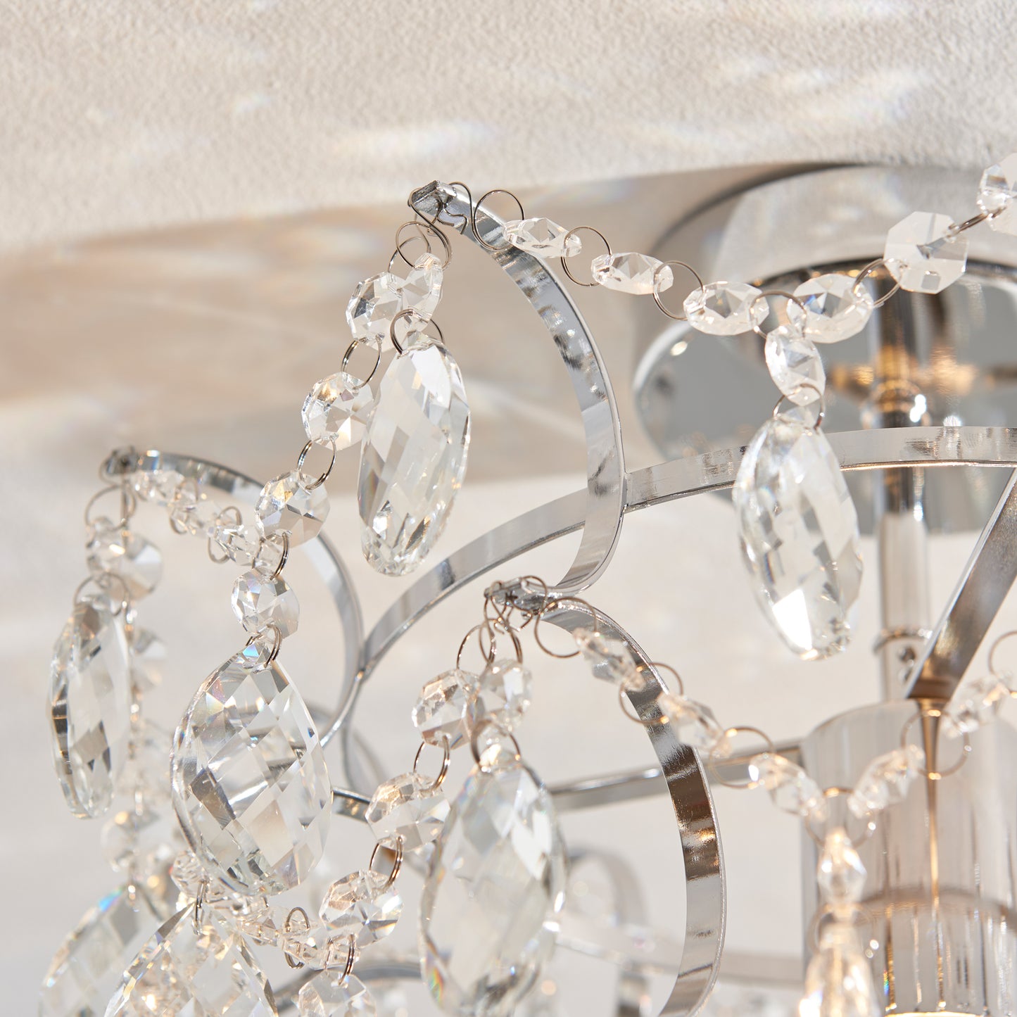 Alisona Bathroom 1 Ceiling Light – Chrome