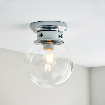 Cheswick Bathroom 1 Ceiling Light – Chrome
