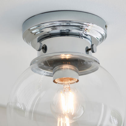 Cheswick Bathroom 1 Ceiling Light – Chrome