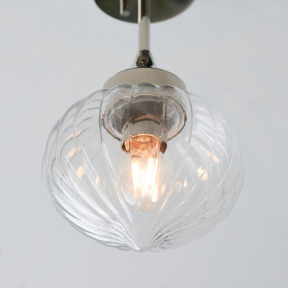 Addington 1 Ceiling Light Nickel – Silver