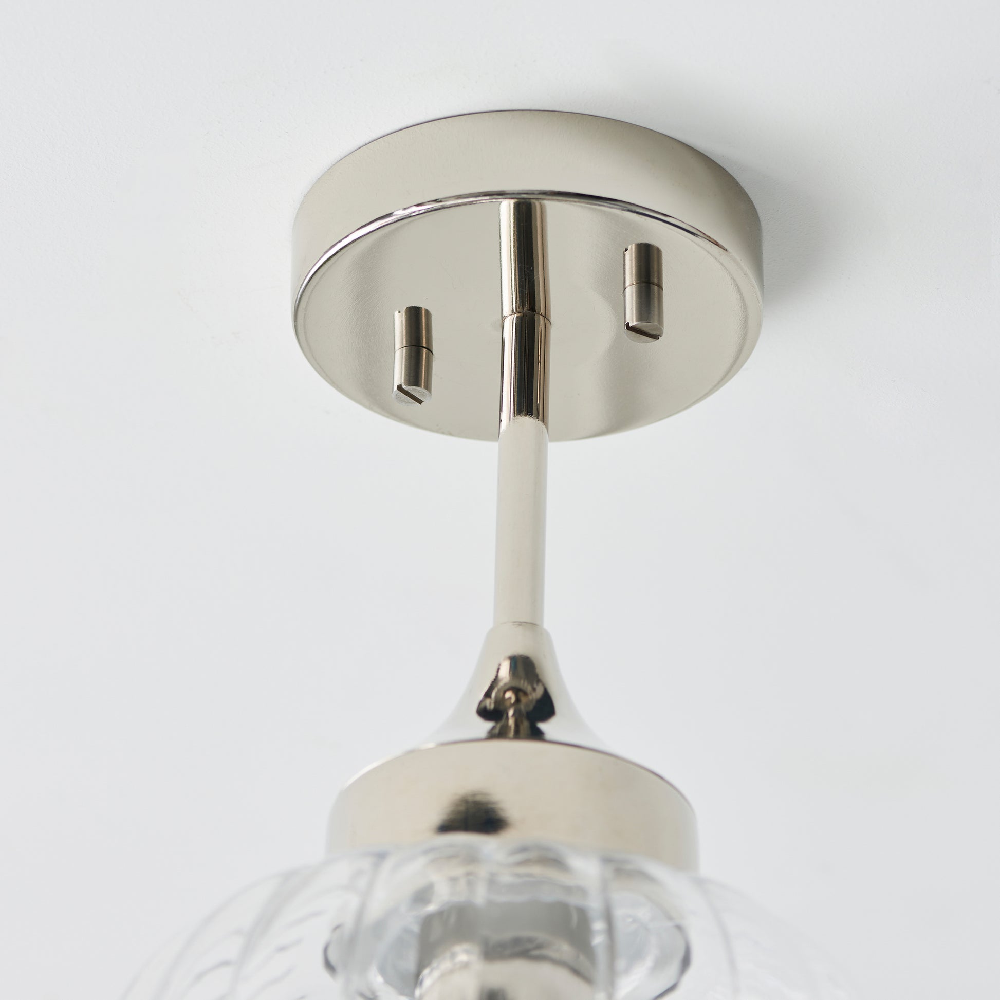 Addington 1 Ceiling Light Nickel – Silver