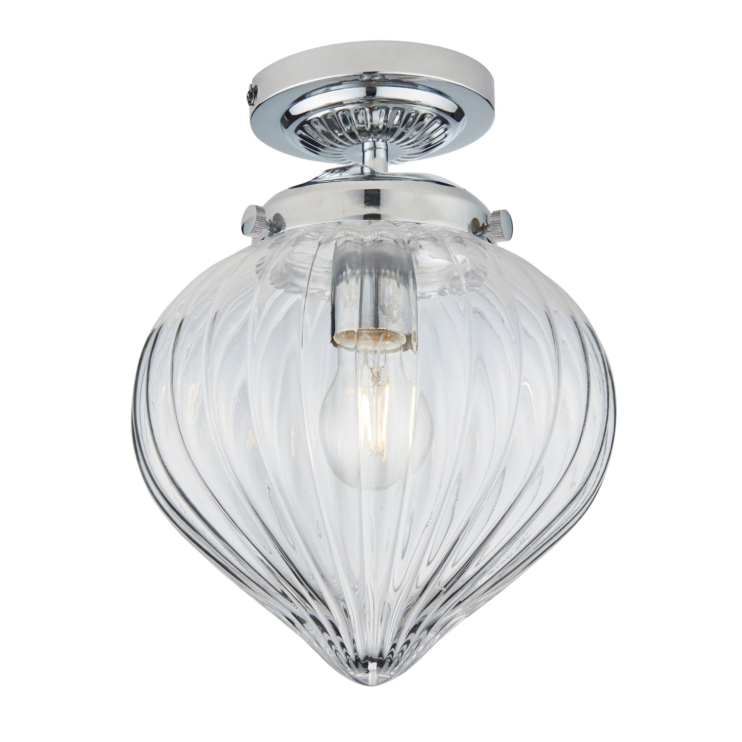 Cheston Bathroom 1 Ceiling Light – Chrome