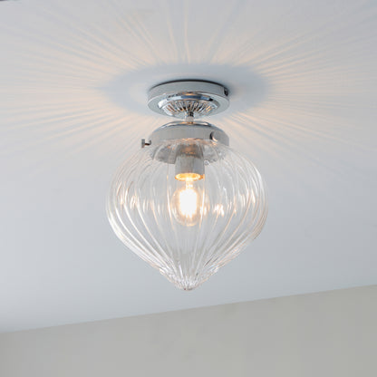 Cheston Bathroom 1 Ceiling Light – Chrome