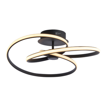 Dune 1 Ceiling Light – Black