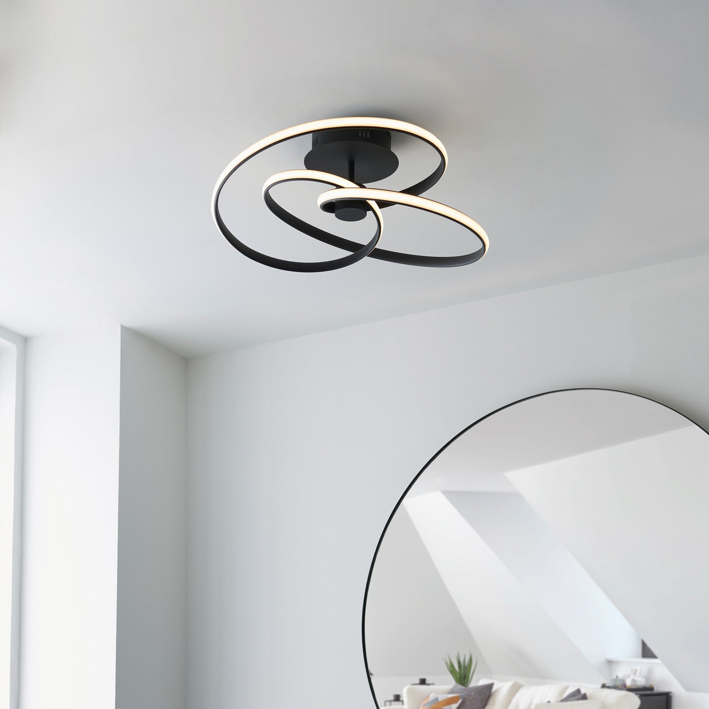 Dune 1 Ceiling Light – Black