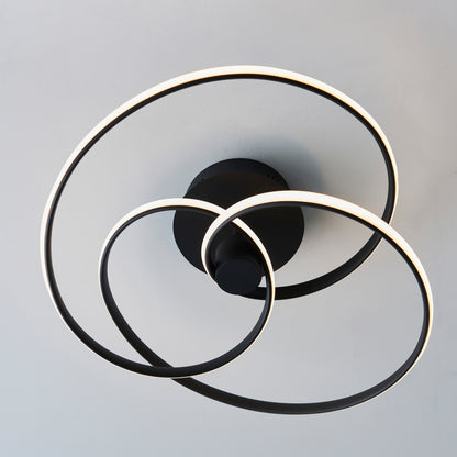 Dune 1 Ceiling Light – Black
