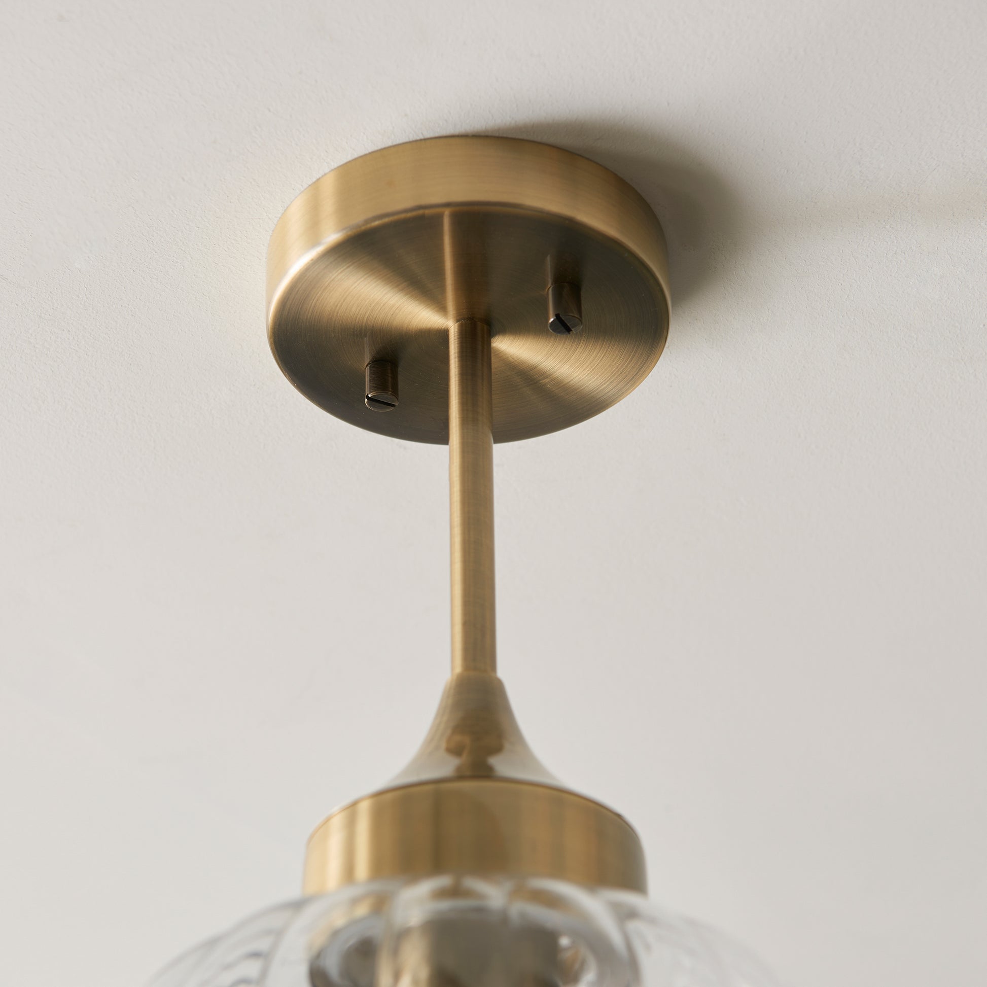 Addington 1 Ceiling Light Brass – Brass