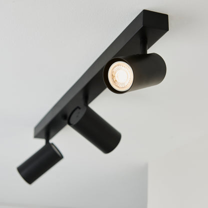 Rez 3 Ceiling Light Black – Black