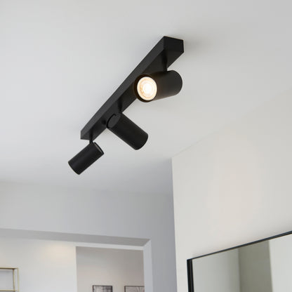 Rez 3 Ceiling Light Black – Black