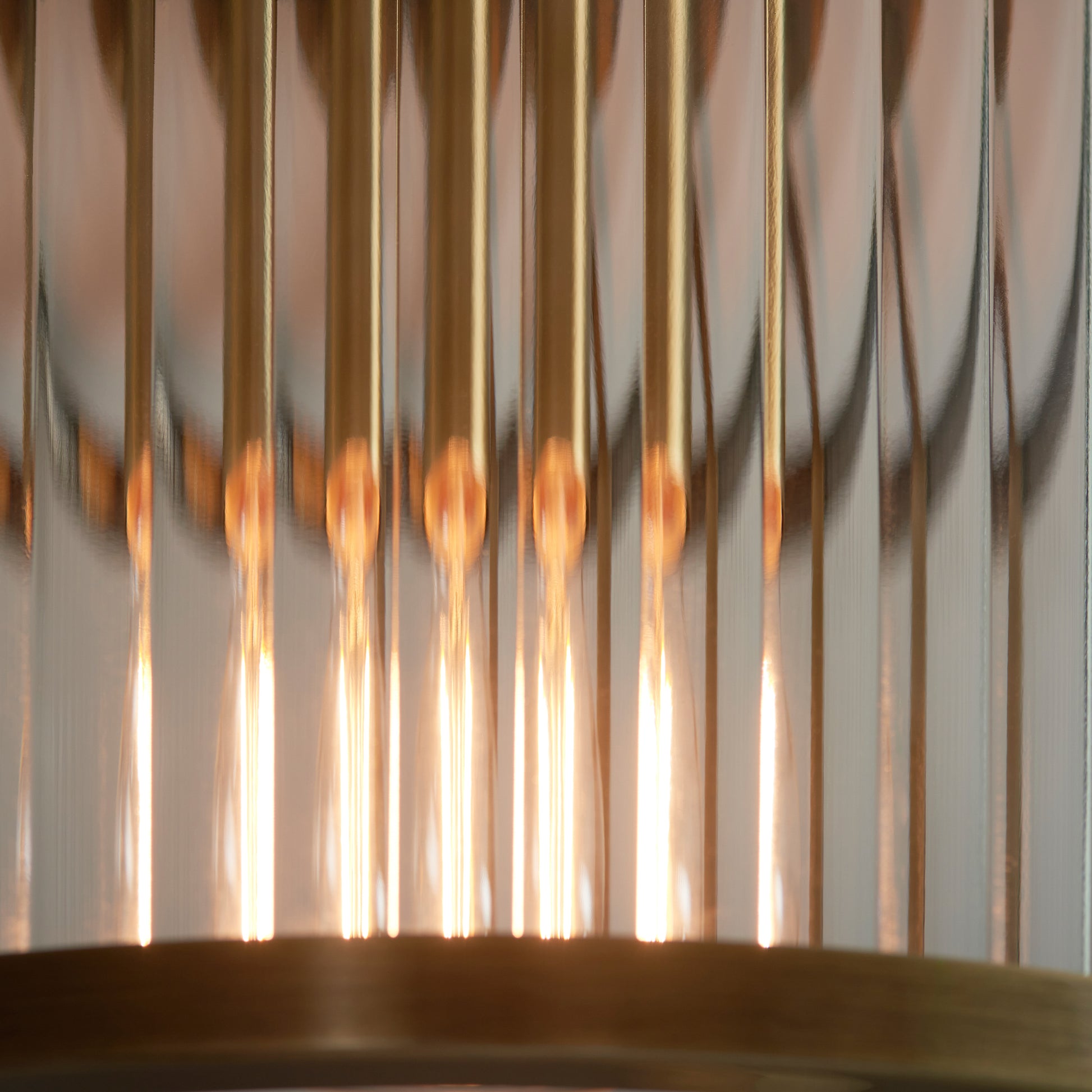 Ridgeton 1 Ceiling Light – Brass