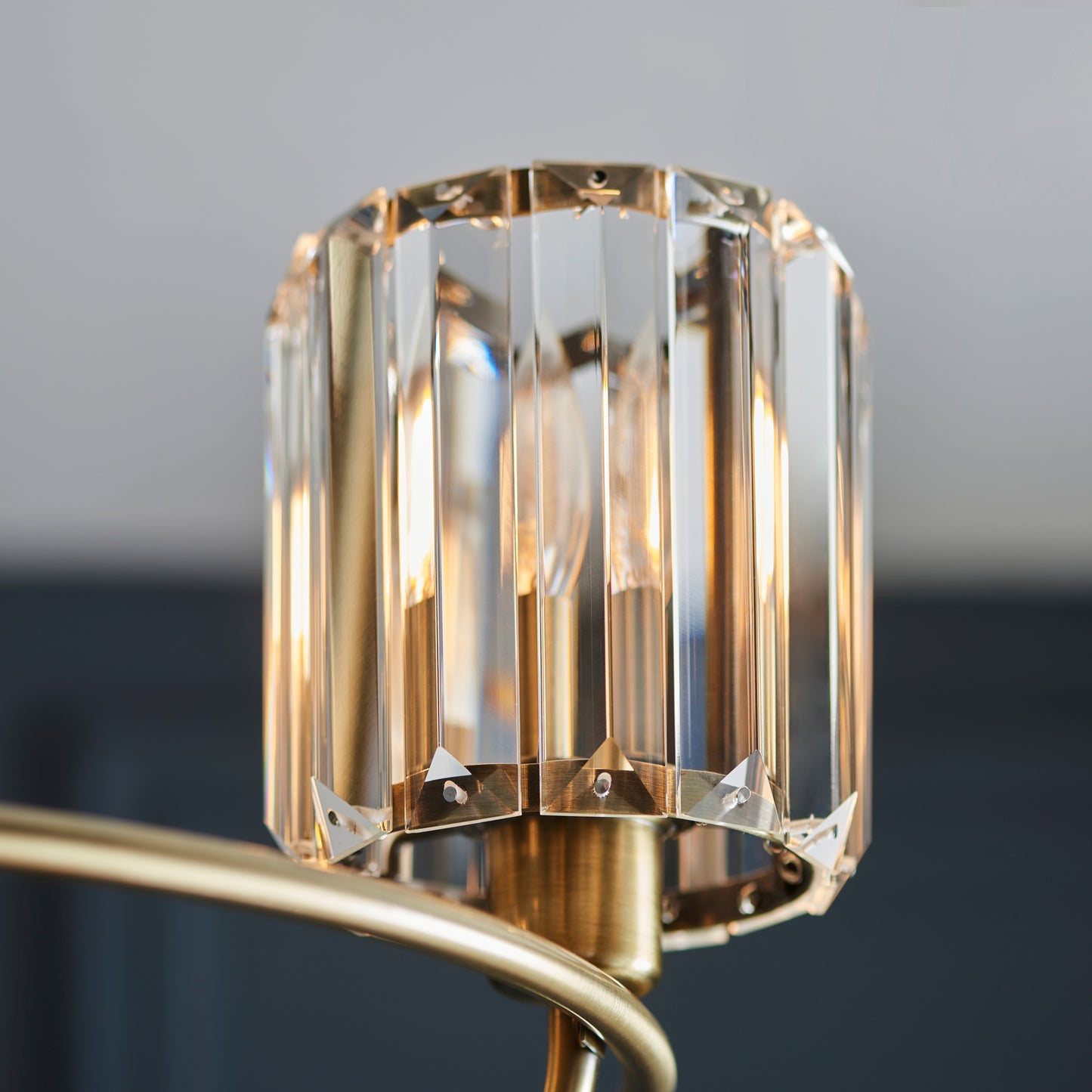 Berenice 3 Ceiling Light Antique Brass – Brass