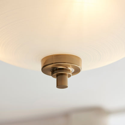 Welles 3 Ceiling Light Brushed Aged Brass – Brass