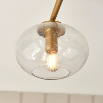 Jacob 3 Ceiling Light Warm Brass – Brass