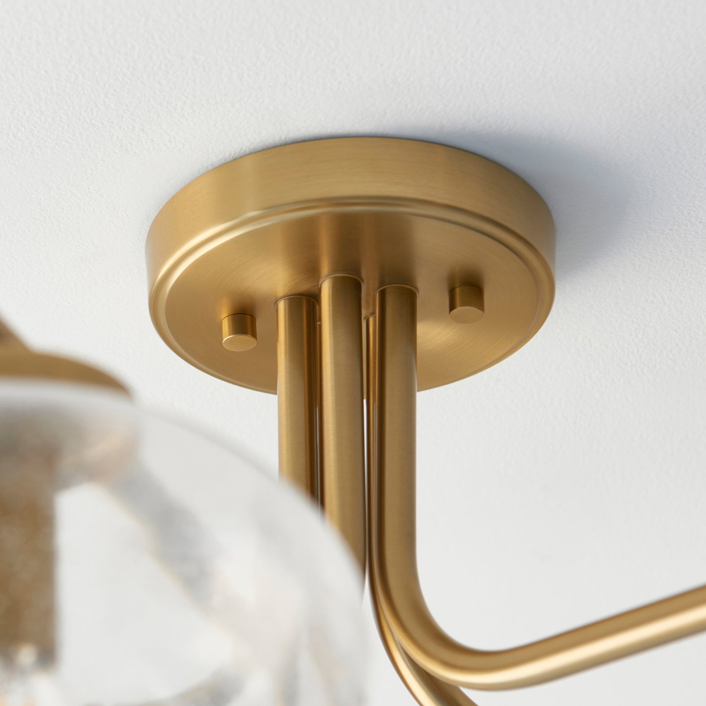 Jacob 5 Ceiling Light Warm Brass – Brass