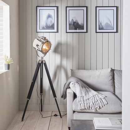 Nautical Floor Lamp – Black