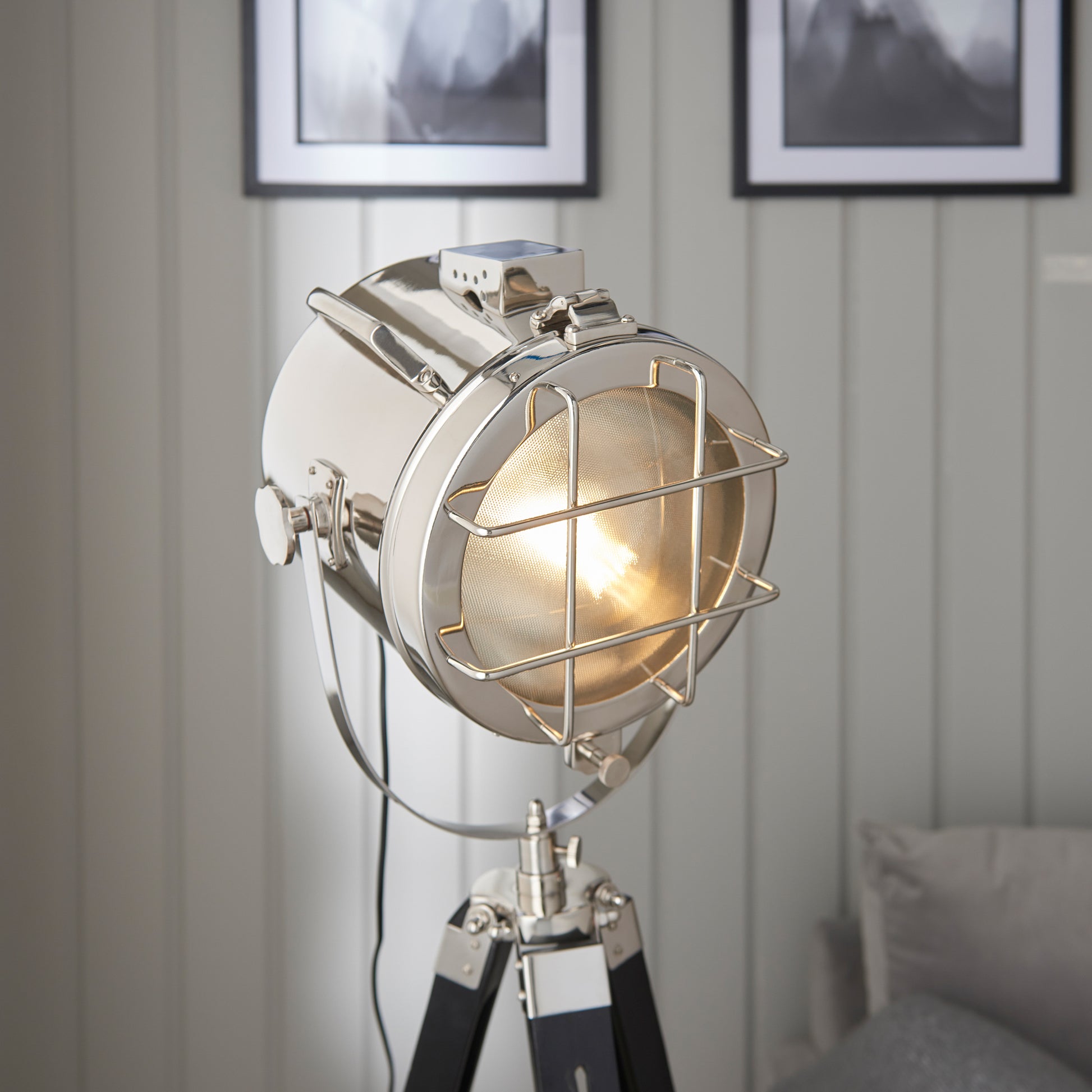 Nautical Floor Lamp – Black