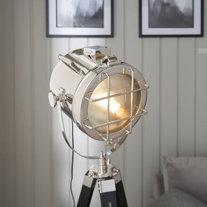 Nautical Floor Lamp – Black