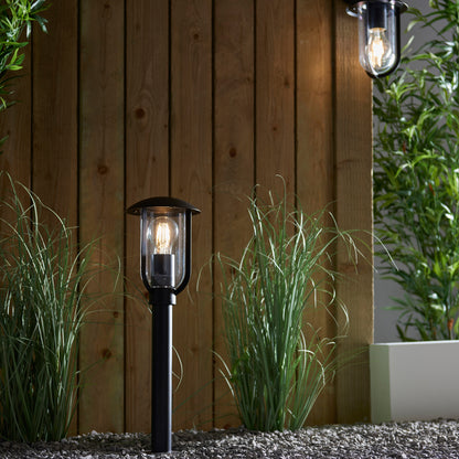 Quinn Outdoor 1 Floor Light – Black