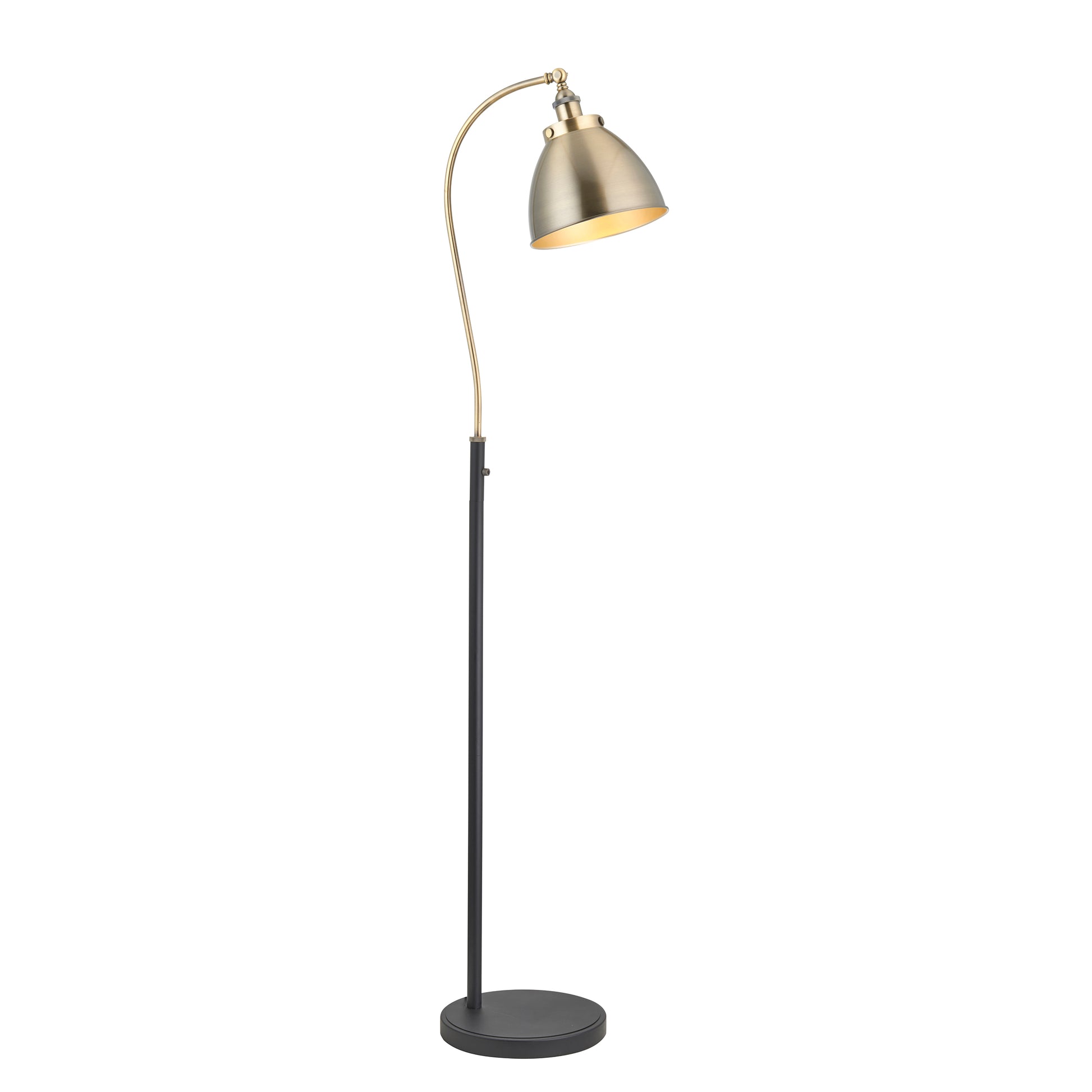 Franklin Floor Lamp Antique Brass – Pewter