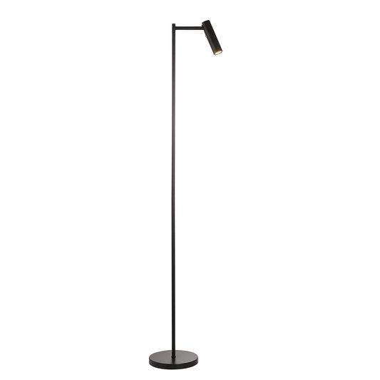 Dedicated Reader 1 Floor Lamp Matt Black – Black