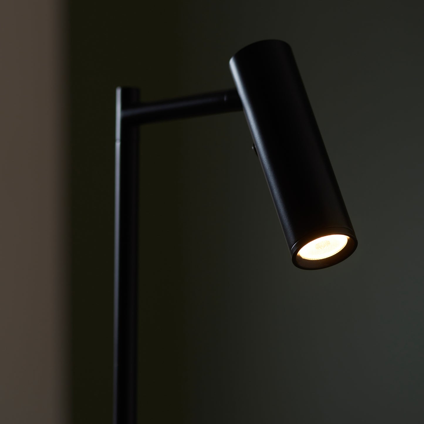 Dedicated Reader 1 Floor Lamp Matt Black – Black
