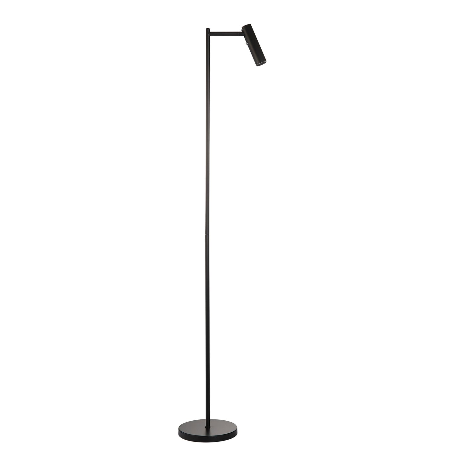 Dedicated Reader 1 Floor Lamp Matt Black – Black