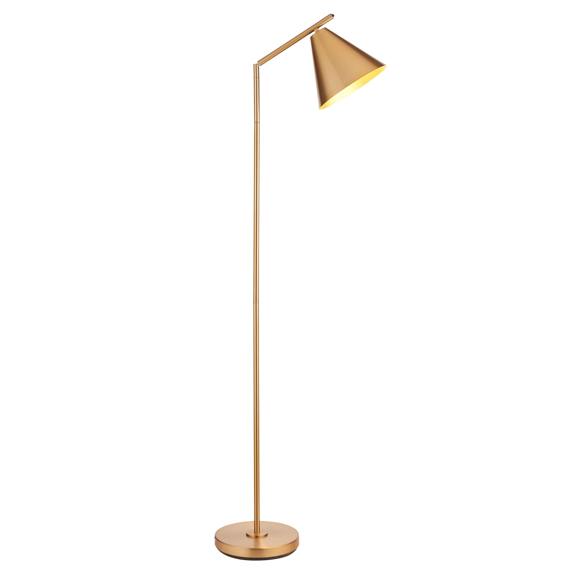 Cape Floor Light Antique Brass – Brass