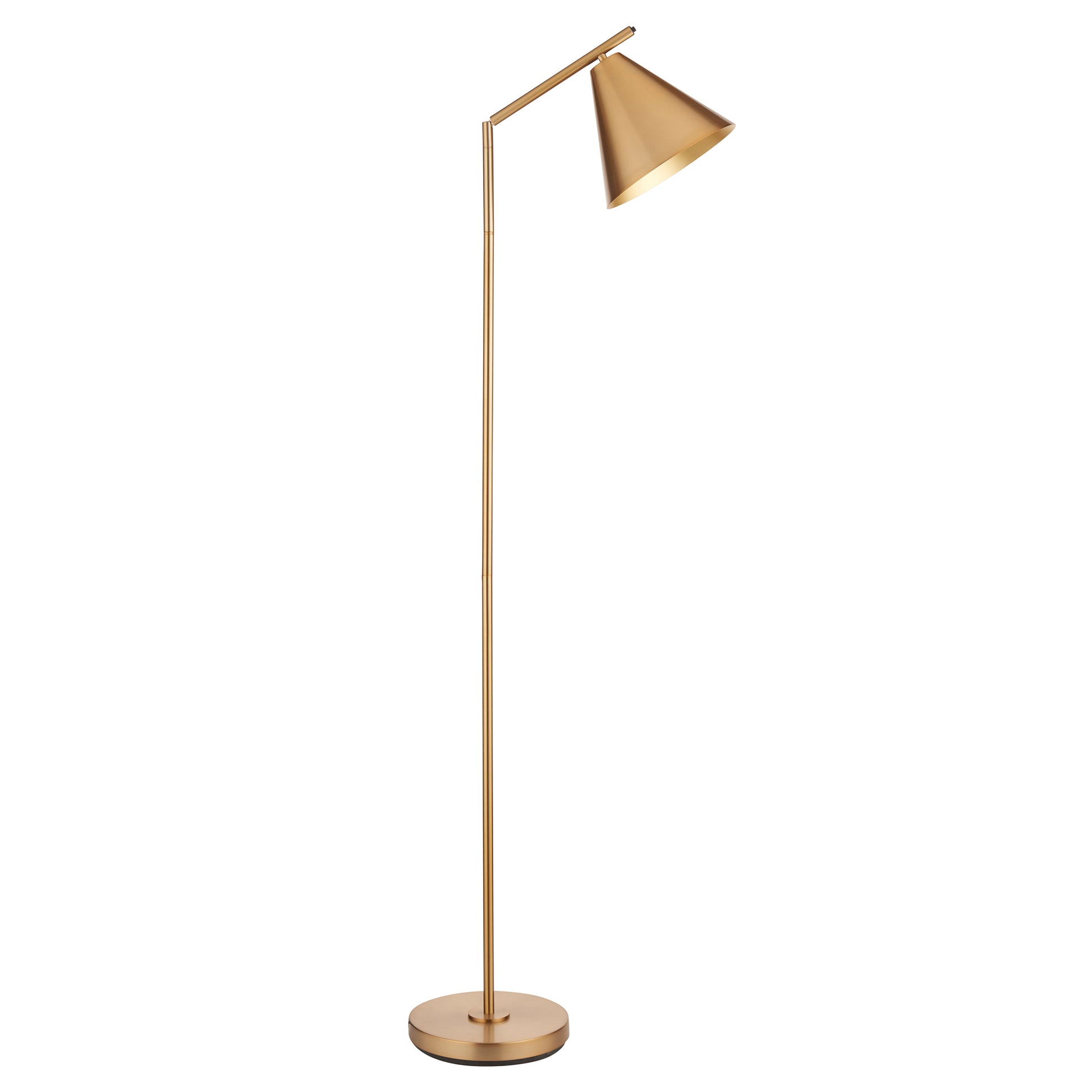 Cape Floor Light Antique Brass – Brass