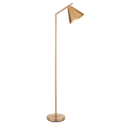Cape Floor Light Antique Brass – Brass