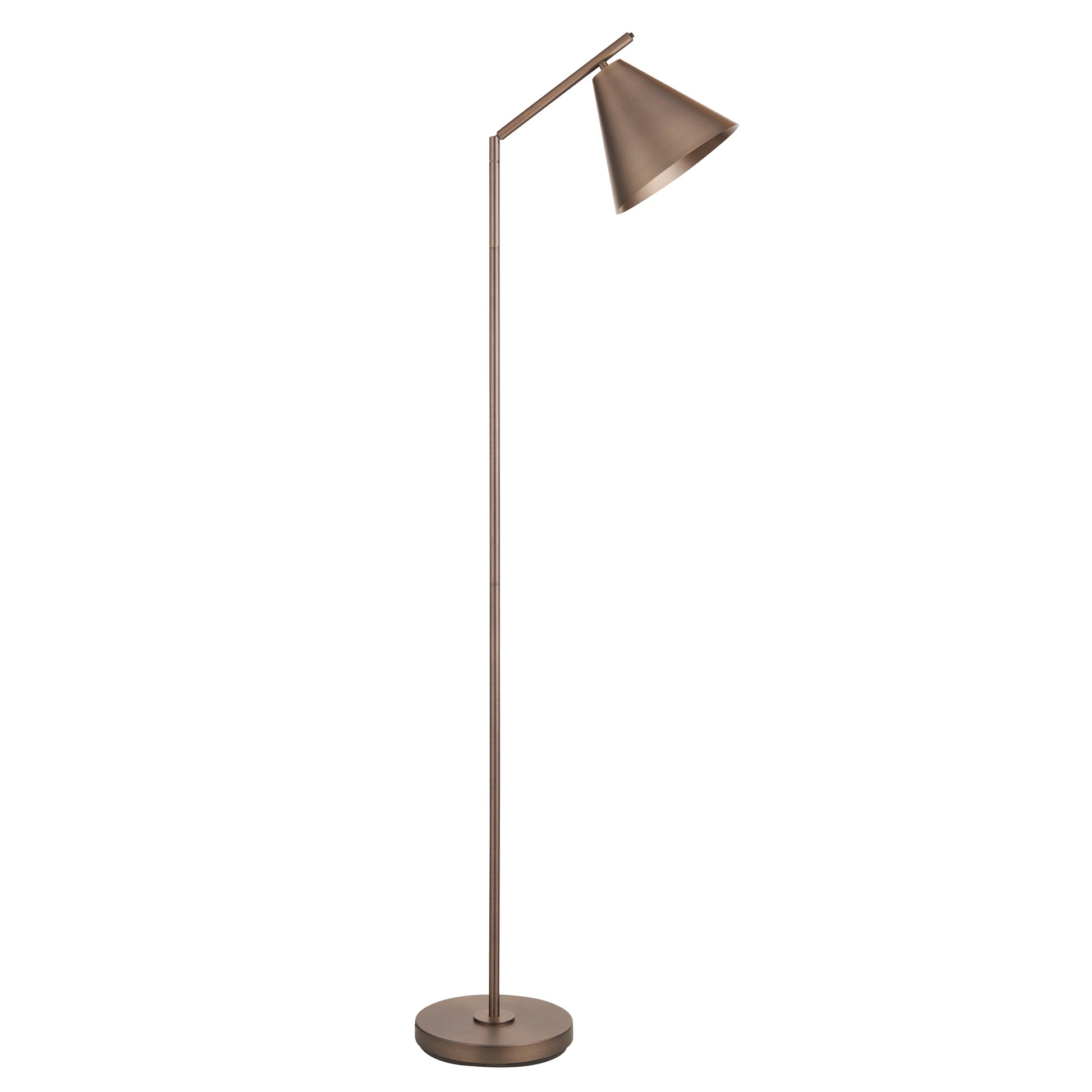 Cape Floor Light Antique Bronze – Bronze