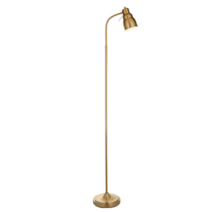 Classic Flexi Floor Lamp Brushed Aged Brass – Brass