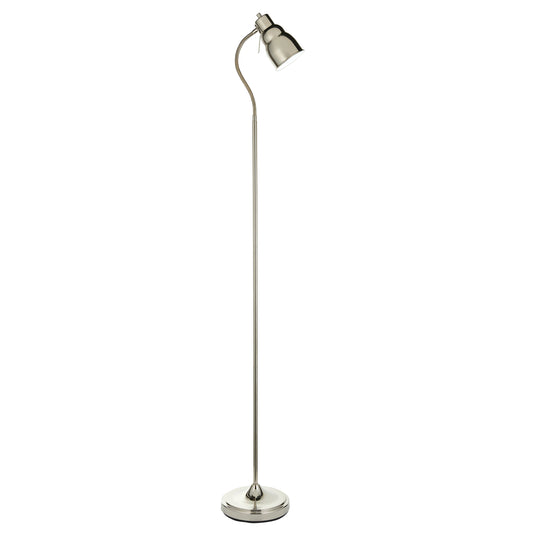 Classic Flexi Floor Lamp Bright Nickel – Nickel