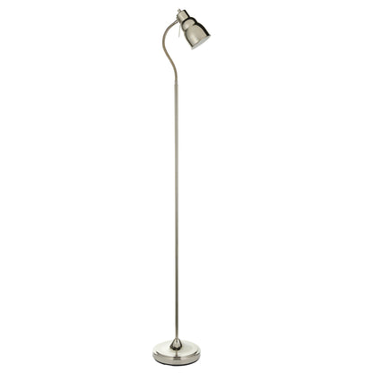 Classic Flexi Floor Lamp Bright Nickel – Nickel