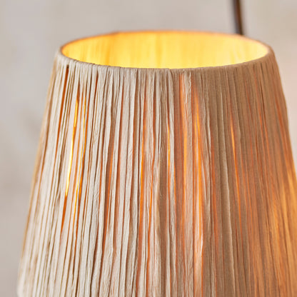 Wriggle 3 Floor Lamp Matt Black – Natural