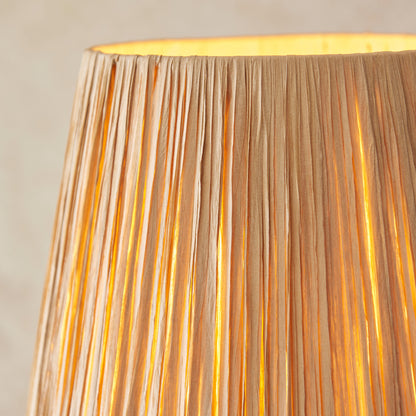 Wriggle 1 Floor Lamp Matt Black – Natural