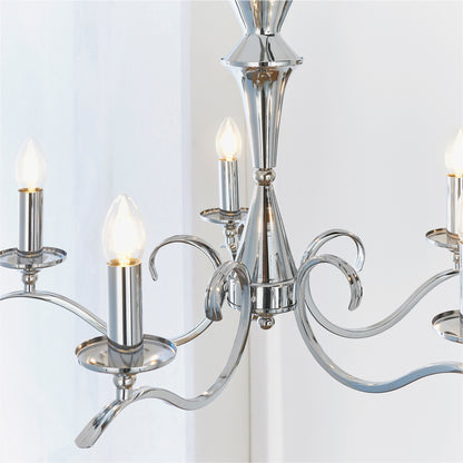 Kora 5 Pendant Light Chrome – Chrome