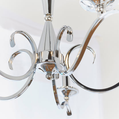 Kora 5 Pendant Light Chrome – Chrome